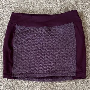Smartwool Purple Quilted Women's Skirt